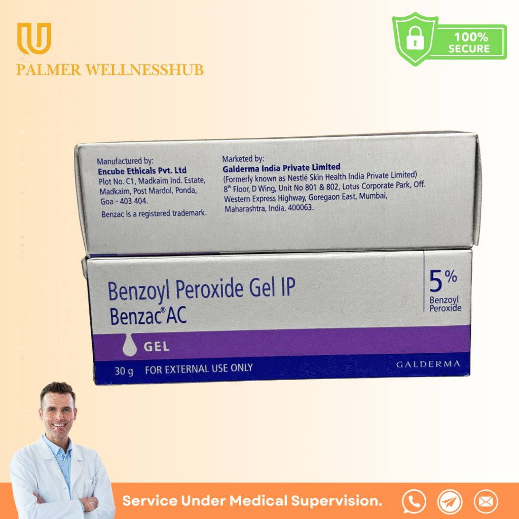 Benzac AC benzoyl Peroxide Gel