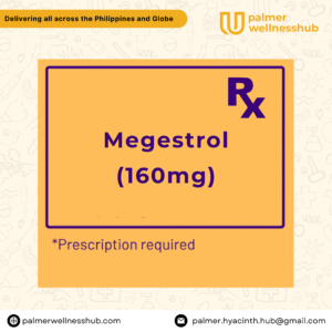 Megestrol 160 mg tablets for appetite stimulation and hormone-responsive cancer treatment
