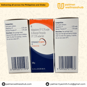 Epiduo Gel (Adapalene 0.1% + Benzoyl Peroxide 2.5%)
