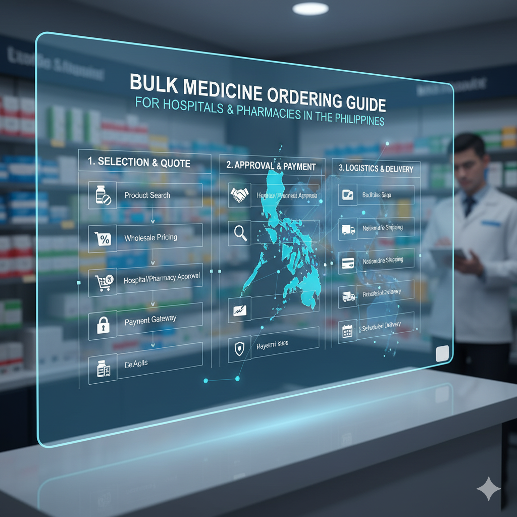 Bulk Medicine Ordering Guide for Hospitals & Pharmacies in the Philippines
