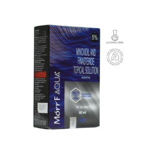 Morr F Aqua 5% alcohol-free minoxidil and finasteride 60 mL
